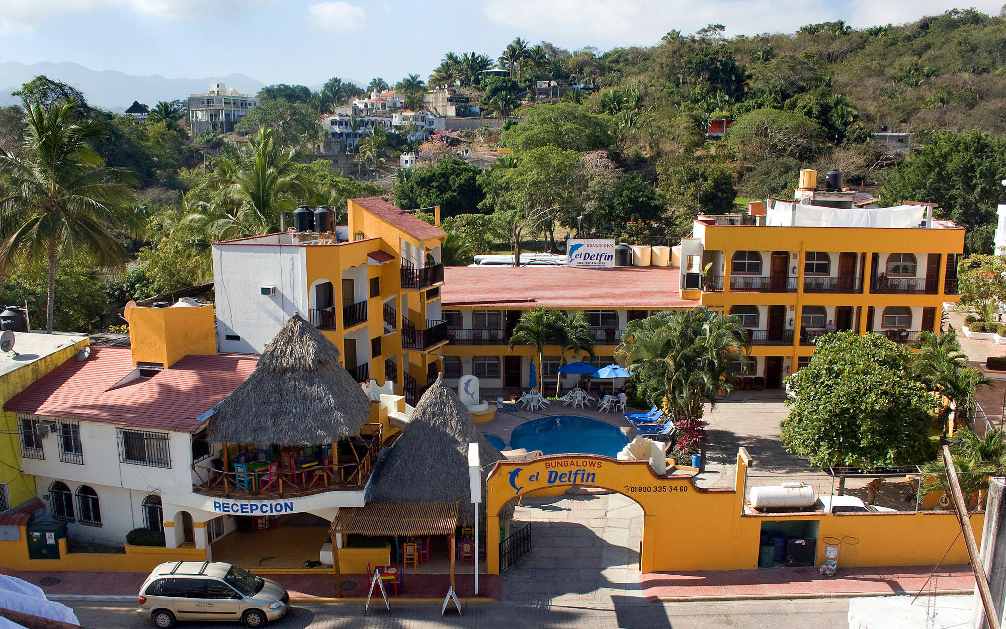 Bungalows El Delfin Rincón de Guayabitos Exterior foto